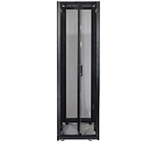 Schneider Electric Ar3307x617 Netshelter Sx 48u Rack Enclosure With Roof - No Doors Or Sides, Black