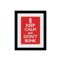 Doctor Who Keep Calm Don't Blink - 30 x 40cm Collector Prints
