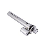 E-MART 100X Magnification LED Long Pocket Microscope Magnifier Magnifying Gem Pen Jewelry Loupe with Leather Pouch