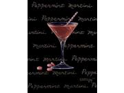Peppermint Martini Poster Print By  Janet Kruskamp  (9 X 12)