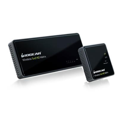 Iogear Gwhdms52 Wireless 5x2 Hd Matrix Gwhdms52 - Wireless Video/audio/usb Extender