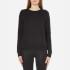 Superdry Women's Quilted Nordic Crew Neck Sweatshirt - Black - M