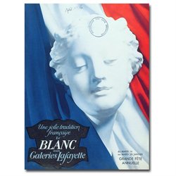 'Galeries Lafayette 1936' Canvas Art