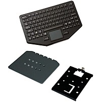 Havis Ikey Keyboard - Cable Connectivity - Usb Interface - 86 Keytouchpad - Compatible With Vehicle Mount Computer - Emergency Hot Key(s) - Qwerty Keys Layout Pkg-kb-102