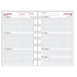 Express Weekly Planning Pages Refill, Hourly Appointments Mon-Fri, 5-1/2 x 8-1/2