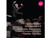 Schumann:symphonies 2 & 4 [orchestra Dell'accademia Nazionale Di Santa Cecilia,antonio Pappano] [ica Classics: Icac 5139]