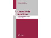Combinatorial Algorithms Lecture Notes In Computer Science