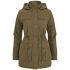 Brave Soul Women's Dallas Parka - Khaki