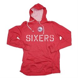 Philadelphia 76ers NBA Stanton Ship Hooded Sweatshirt M