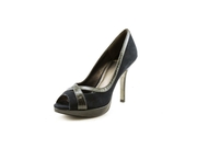 Isola Nara Womens Size 8.5 Blue Peep Toe Suede Pumps Heels Shoes