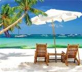 WOW!PAD 7.5 x 8.5 Inches Mouse Pad - Tropical Island (78WC06)