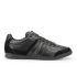 BOSS Green Men's Aki Leather/Suede Trainers - Black