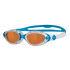 Zoggs Women's Predator Flex Polarised Ultra Swimming Goggles - Blue/White