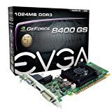 EVGA 1GB GeForce 8400 GS DirectX 10 64-Bit DDR3 PCI Express 2.0 x16 HDCP Ready Video Card Model 01G-P3-1302-LR
