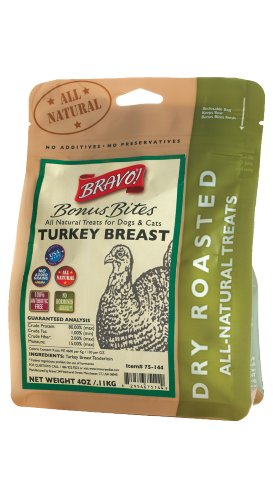 Bravo! NEW Dry Roasted Turkey Breast Treats (4 oz)