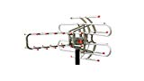Nutek AT2600 Remote Controlled 360-Degree Rotating Antenna