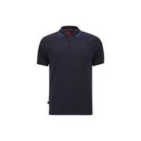 Luke Men's Melvin High Definition Lion Polo Shirt - Dark Navy