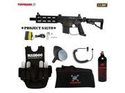 Tippmann U.s. Army Project Salvo Lieutenant Paintball Gun Package - Black