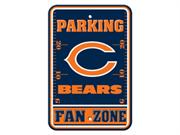Fremont Die  92201 Plastic Parking Sign- Chicago Bears