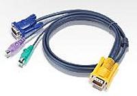 Aten Slideaway 2l5202p Kvm (keyboard, Video, Mouse) Cable - 6 Feet