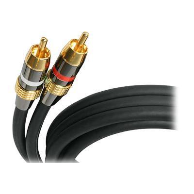Startech Audiorca50 50 Ft Premium Stereo Audio Cable Rca - M/m - Audio Cable - Rca (m) - Rca (m) - 50 Ft - Black