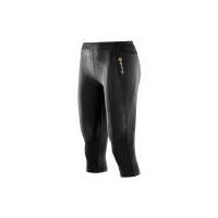 Skins A400 Women's Active Compression 3/4 Tights - Black