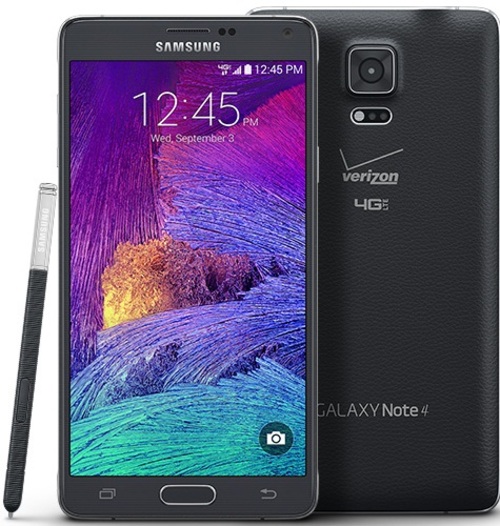 Samsung Galaxy Note 4 Sm-n910vzkevzw Smartphone - Gsm 850/900/1800/1900 Mhz - Bluetooth 4.1 - 5.7-inch Display - 32 Gb Storage - Verizon - 16.0 Megapi