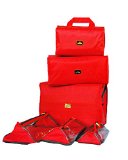 Joy Mangano Biggest and Best Beauty Case Set Ever Coral Beach w/ 3 Bonuses