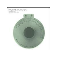 Pauline Oliveros - Reverberations (Tape & Electronic Music 1960–1970) (Music CD)