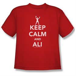 Youth(8-12yrs) ALI Short Sleeve KEEP CALM AND ALI XLarge T-Shirt Tee