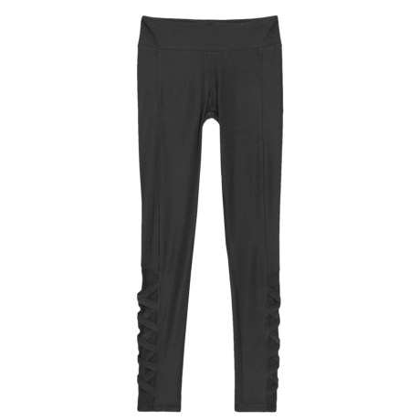 Side Crisscross Mesh Leggings (for Big Girls)