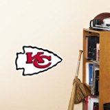 NFL Kansas City Chiefs Logo Fathead Teammate Wall Decal