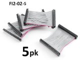 CablesOnline 5-PACK 2inch IDE 44-Pin Amiga A1200/A600/ Laptop 2.5