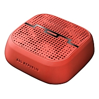 Sol Republic Punk Speaker System - 6 W Rms - Vehicle Mount, Portable - Battery Rechargeable - Wireless Speaker(s) - Fluoro Red - 60 Ft - Bluetooth - Ipod Supported - Rugged Design 1510-33