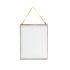 Nkuku Extra Large Kiko Glass Frame Copper - Antique Copper - Portrait 36 x 29cm