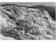 Jupiter Terrace Fountain Geyser Pool Yellowstone National Park Wyoming Geology Geological 1933 - 1942 Poster Print By Ansel Adams (18 X 24)