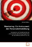 Mentoring: Ein Instrument der Personalentwicklung: Konzeption und Implementierung eines internen Mentoring-Programms bei der Bahlsen GmbH (German Edition)