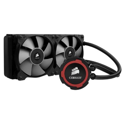 Corsair Memory Cw-9060016-ww Hydro Series H105 240mm Extreme Performance Liquid Cpu Cooler - Liquid Cooling System - (lga1156 Socket  Socket Am2  Lga1366 Socket