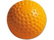 Macgregor Bbdsball Macgregor 12 Yellow Dimpled Softball Baseball-softball Balls