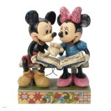 Jim Shore for Enesco Disney Traditions Mickey and Minnie 85th Anniversary Figurine, 6.5-Inch
