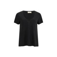 American Vintage Women's Jacksonville V Neck T-Shirt - Black
