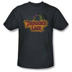 Mens DRAGON'S LAIR Short Sleeve DRAGON LOGO XXLarge T-Shirt Tee
