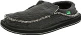 Sanuk Men's Chiba Slip-On Loafer, Black, 12 M US