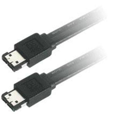 Cables To Go 10221 Esata Cable - 7 Pin Esata - 7 Pin Esata - 6.6 Ft - Black