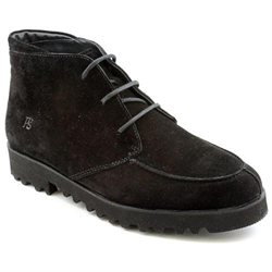 Paul Green Jared Womens Black Suede Oxfords Shoes UK 4.5