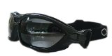 Motorcycle Goggles - Padded with Smoke Tinted Lenses - Windproof Motorcycle Riding Glasses for Men & Women - Anti-fog Lens - Durable for All Types of Riders - Safety Goggles Will Keep Dust and Wind Out of Your Eyes