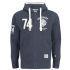 Crosshatch Men's Roars Zip Hoody - Navy Marl