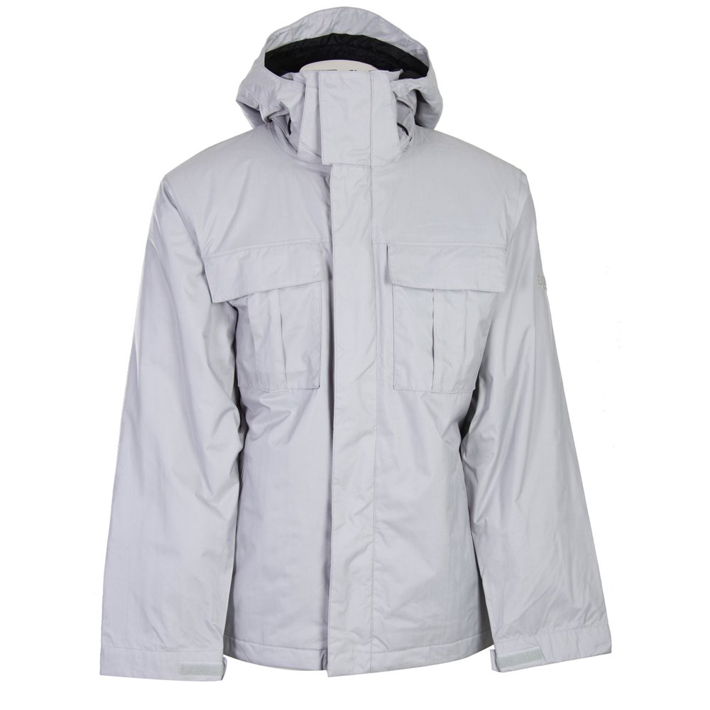 Bonfire Rainier Snowboard Jacket Silver Mens