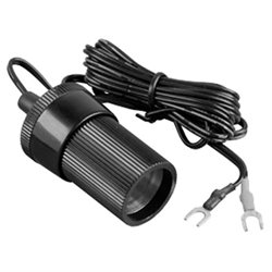 6' Cord w/ Female Cigarette Plug for Charger w/ Screw Terminals FAST USA SHIP