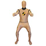 Morphsuits Crash Test Dummy Costume - size Large - 5'3-5'9 (159cm-175cm)